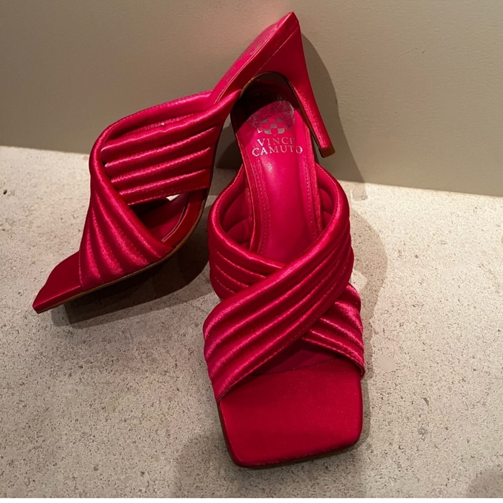 Vince Camuto Pink Kitten Heels